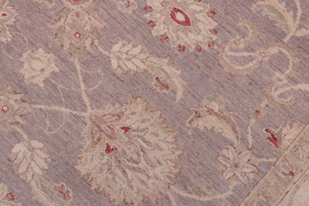 handmade Traditional  Lt. Brown Ivory Hand Knotted SQUARE 100% WOOL area rug 7x7