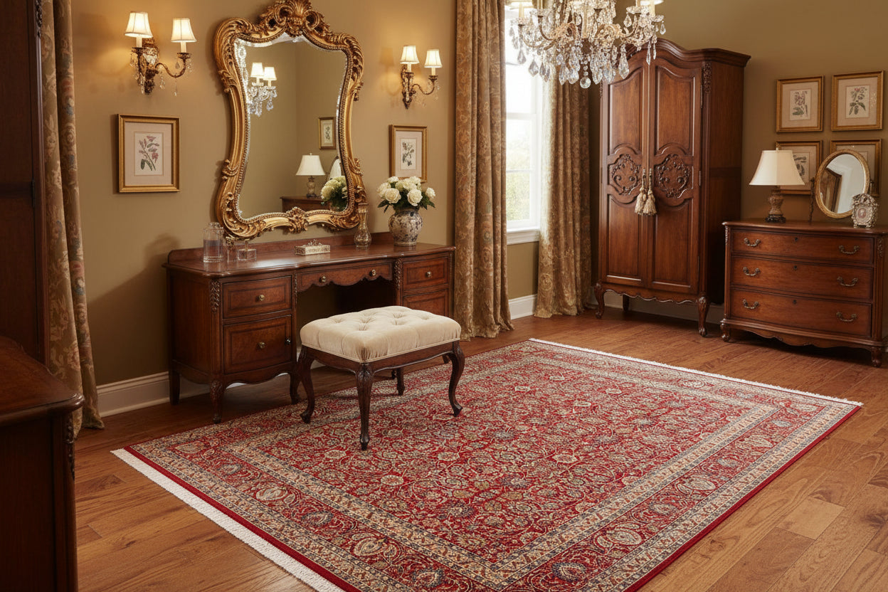 handmade Transitional New Asif Red Blue Hand Knotted RECTANGLE 100% WOOL area rug 12x15