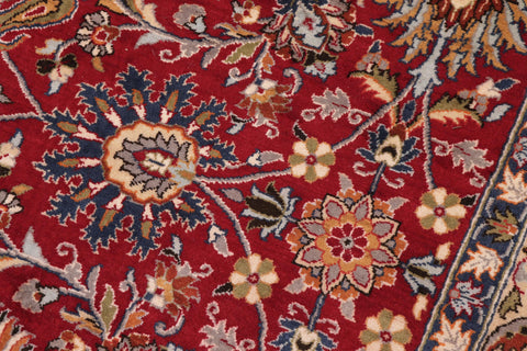 handmade Transitional New Asif Red Blue Hand Knotted RECTANGLE 100% WOOL area rug 12x15