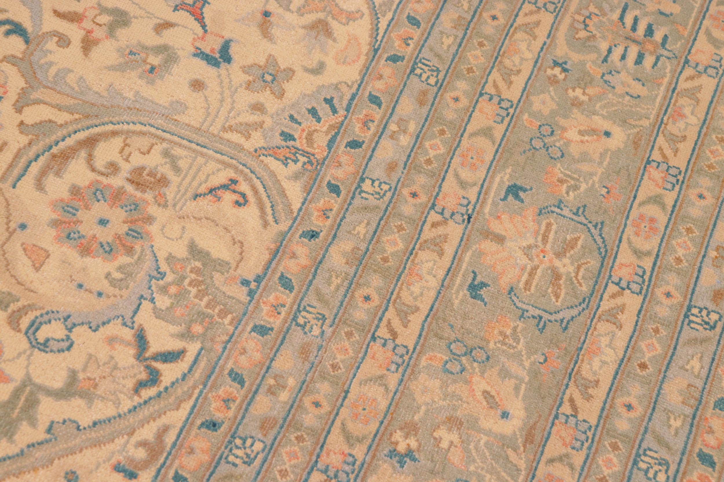 handmade Traditional Kafkaz Lt. Gray Gray Hand Knotted RECTANGLE 100% WOOL area rug 10x14