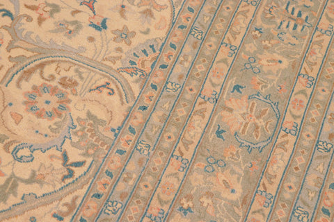 handmade Traditional Kafkaz Lt. Gray Gray Hand Knotted RECTANGLE 100% WOOL area rug 10x14