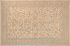 handmade Traditional Kafkaz Lt. Gray Gray Hand Knotted RECTANGLE 100% WOOL area rug 10x14