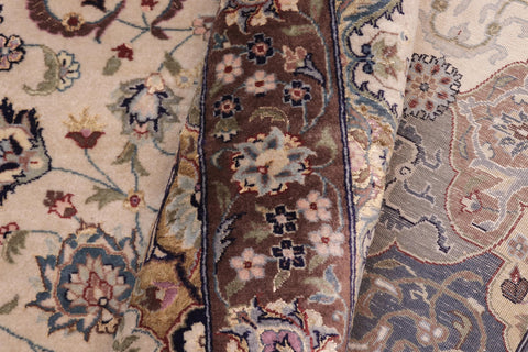 handmade Traditional Jhangeer Lt. Gray Lt. Gray Hand Knotted RECTANGLE WOOL&SILK area ruhandmade Traditional Jhangeer Lt. Gray Lt. Gray Hand Knotted RECTANGLE WOOL&SILK area rug 12x17
g 12x17
