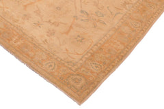 handmade Traditional Kafkaz Tan Gold Hand Knotted RECTANGLE 100% WOOL area rug 6 x 9