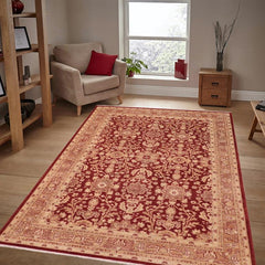 handmade Traditional Kafkaz Red Brown Hand Knotted RECTANGLE 100% WOOL area rug 6 x 9