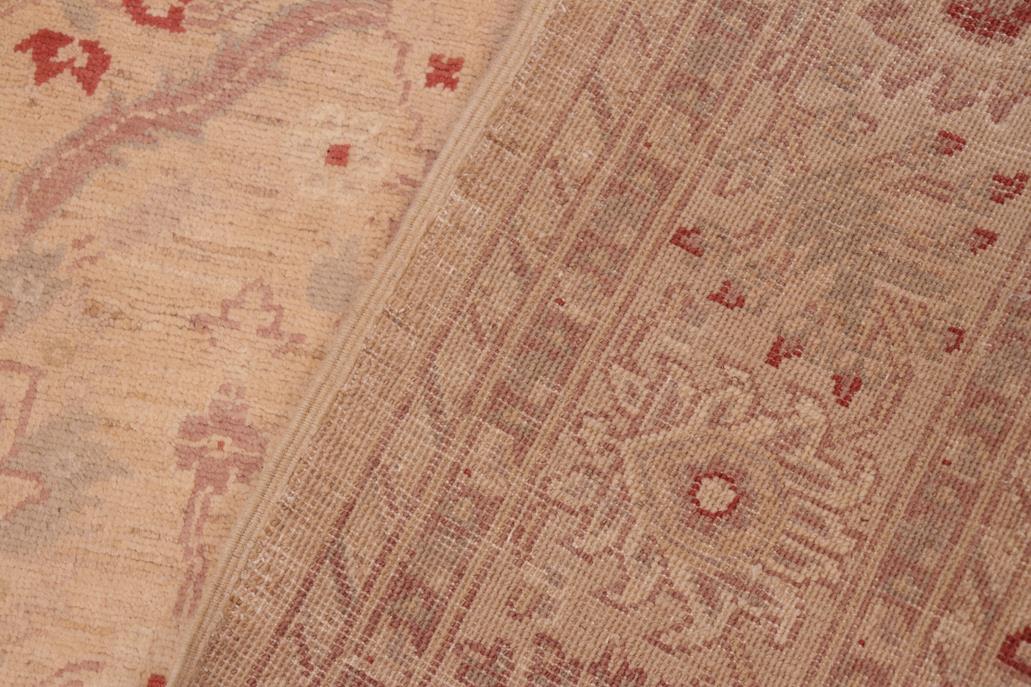 handmade Transitional Kafkaz Tan Brown Hand Knotted RECTANGLE 100% WOOL area rug 6 x 9