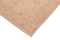 handmade Transitional Kafkaz Beige Brown Hand Knotted RECTANGLE 100% WOOL area rug 6 x 9