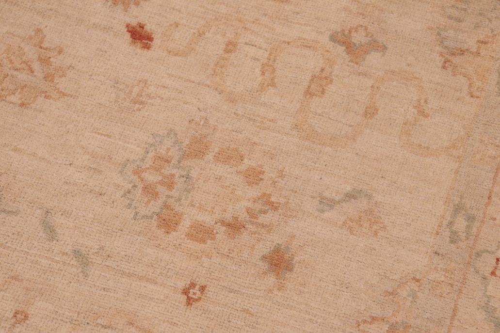 handmade Transitional Kafkaz Beige Brown Hand Knotted RECTANGLE 100% WOOL area rug 6 x 9