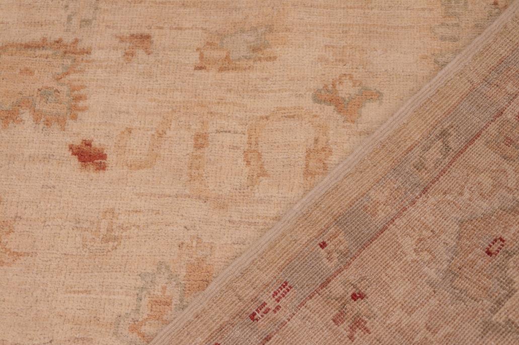 handmade Transitional Kafkaz Beige Brown Hand Knotted RECTANGLE 100% WOOL area rug 6 x 9