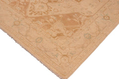 handmade Traditional Kafkaz Brown Tan Hand Knotted RECTANGLE 100% WOOL area rug 6 x 9