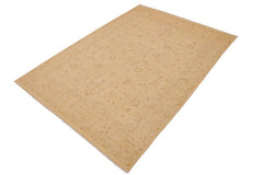 handmade Traditional Kafkaz Beige Brown Hand Knotted RECTANGLE 100% WOOL area rug 9 x 12
