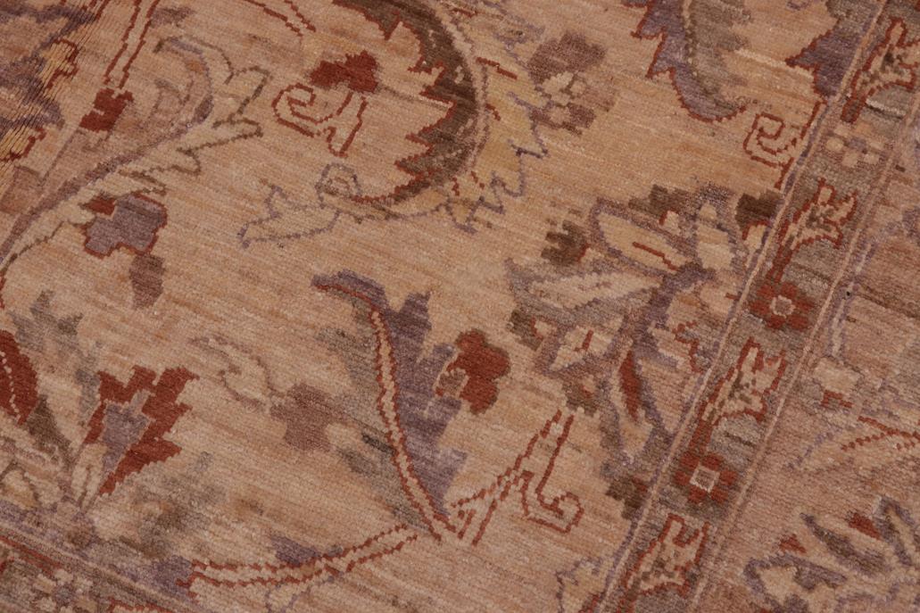 handmade Traditional Kafkaz Gold Tan Hand Knotted RECTANGLE 100% WOOL area rug 6 x 9