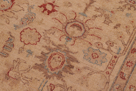 handmade Traditional Kafkaz Gold Gold Hand Knotted RECTANGLE 100% WOOL area rug 6x9