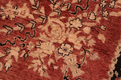 handmade Traditional Kafkaz Red Black Hand Knotted RECTANGLE 100% WOOL area rug 6 x 9