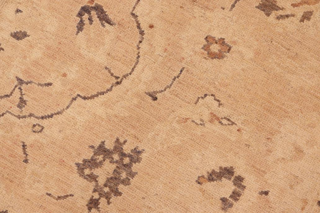 handmade Traditional Kafkaz Tan Brown Hand Knotted RECTANGLE 100% WOOL area rug 6 x 9