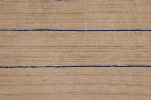 handmade Modern Gabbeh Beige Brown Hand Knotted RECTANGLE 100% WOOL area rug 10' x 14'