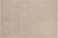 handmade Traditional Kafkaz Gray Tan Hand Knotted RECTANGLE WOOL&SILK area rug 8x10