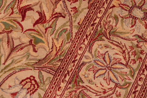 handmade Transitional Internation Taupe Rust Hand Knotted RECTANGLE 100% WOOL area rug 6x9