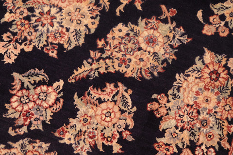 handmade Traditional Sarook Blue Beige Hand Knotted RECTANGLE 100% WOOL area rug 6x9