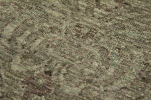 handmade Over Dyed Over Dyed Teal Green Red Hand Knotted RECTANGLE 100% WOOL area rug 8' x 10'