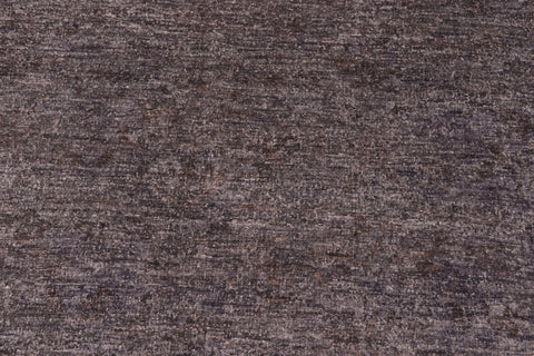 handmade Over Dyed Over Dyed Gray Gray Hand Knotted RECTANGLE 100% WOOL area rug 8' x 10'