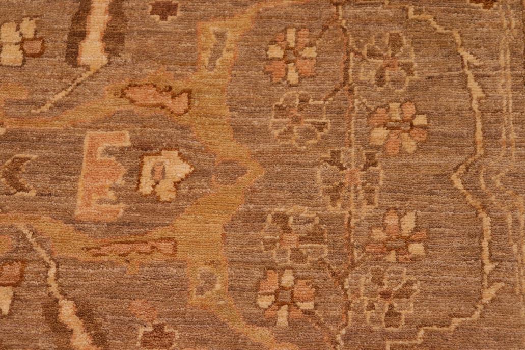 handmade Traditional Kafkaz Gray Tan Hand Knotted RECTANGLE 100% WOOL area rug 8 x 10