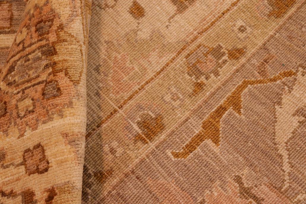 handmade Traditional Kafkaz Gray Tan Hand Knotted RECTANGLE 100% WOOL area rug 8 x 10