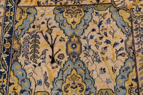 handmade Transitional Design Lt. Gray Lt. Gray Hand Knotted RECTANGLE 100% WOOL area rug 6' x 9'
