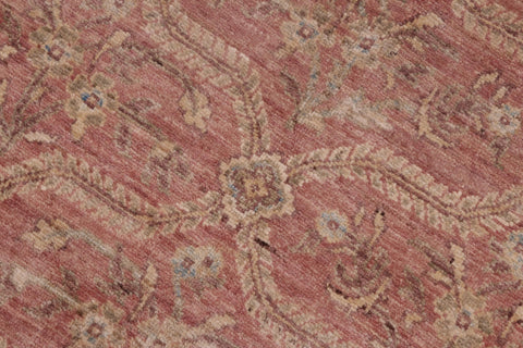handmade Modern Kafkaz Pink Green Hand Knotted RECTANGLE 100% WOOL area rug 6' x 9'