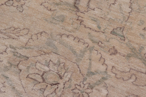 handmade Transitional Kafkaz Lt. Tan Lt. Brown Hand Knotted RECTANGLE 100% WOOL area rug 10' x 15'