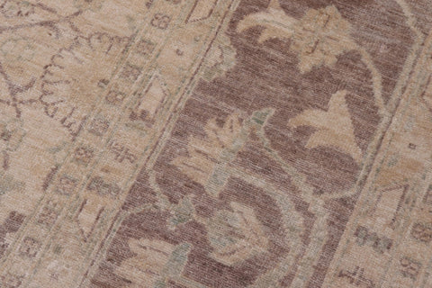 handmade Transitional Kafkaz Lt. Tan Lt. Brown Hand Knotted RECTANGLE 100% WOOL area rug 10' x 15'