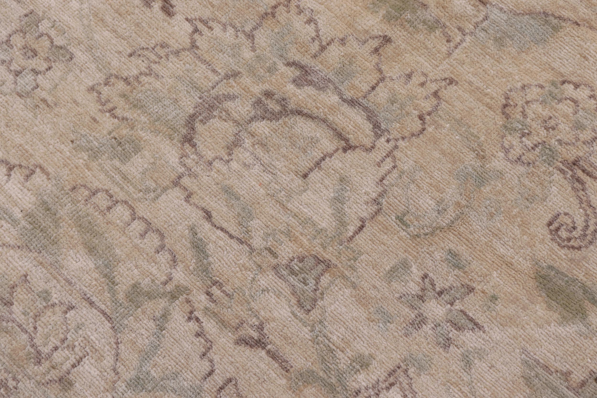 handmade Transitional Kafkaz Lt. Tan Lt. Brown Hand Knotted RECTANGLE 100% WOOL area rug 10' x 15'