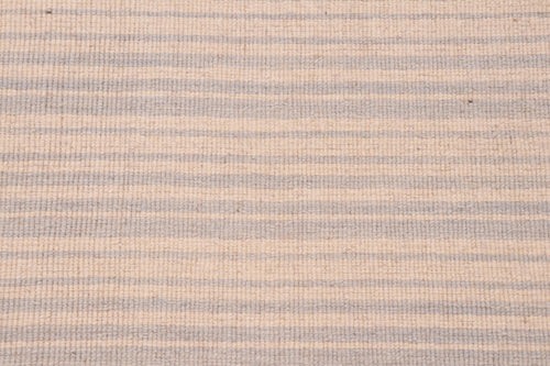 handmade Modern Kilim Tan Gray Hand-Woven RECTANGLE 100% WOOL area rug 5x8