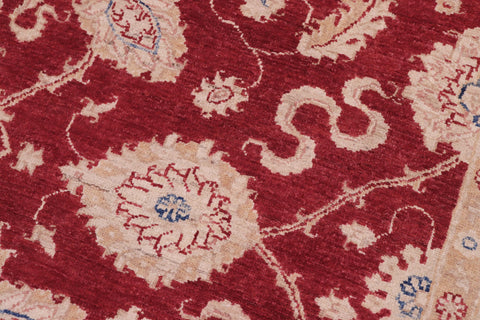 handmade Traditional Kafkaz Red Red Hand Knotted RECTANGLE 100% WOOL area rug 5x8