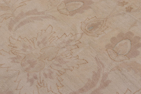 handmade Traditional Kafkaz Ivory Ivory Hand Knotted RECTANGLE 100% WOOL area rug 12x18