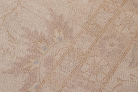 handmade Traditional Kafkaz Ivory Ivory Hand Knotted RECTANGLE 100% WOOL area rug 12x18