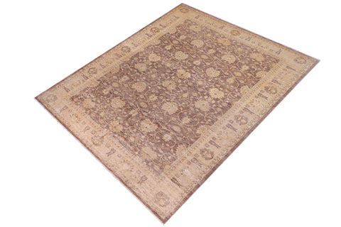 handmade Transitional Kafkaz Lt. Brown Tan Hand Knotted RECTANGLE 100% WOOL area rug 12' x 18'