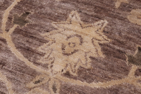 handmade Transitional Kafkaz Lt. Brown Tan Hand Knotted RECTANGLE 100% WOOL area rug 12' x 18'