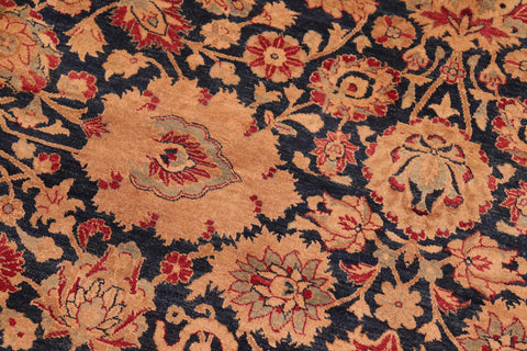 handmade Transitional Mahal Lt. Green Lt. Gray Hand Knotted RECTANGLE 100% WOOL area rug 8x10