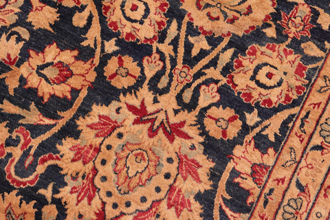 handmade Transitional Mahal Lt. Green Lt. Gray Hand Knotted RECTANGLE 100% WOOL area rug 8x10