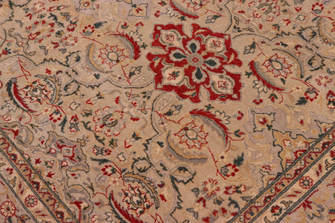 handmade Traditional Design Lt. Gray Gray Hand Knotted RECTANGLE 100% WOOL area rug 8' x 10'