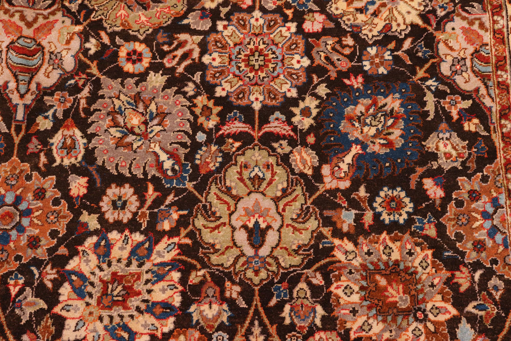 handmade Transitional Design Brown Gray Hand Knotted RECTANGLE 100% WOOL area rug 8' x 10'
