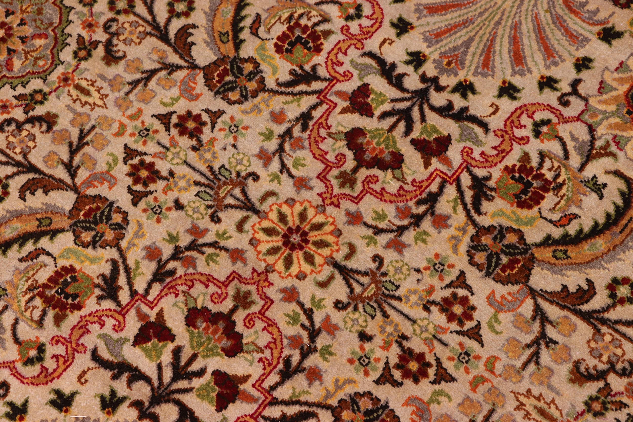 handmade Traditional Veg Dye Lt. Gray Dark Brown Hand Knotted RECTANGLE 100% WOOL area rug 8' x 10'