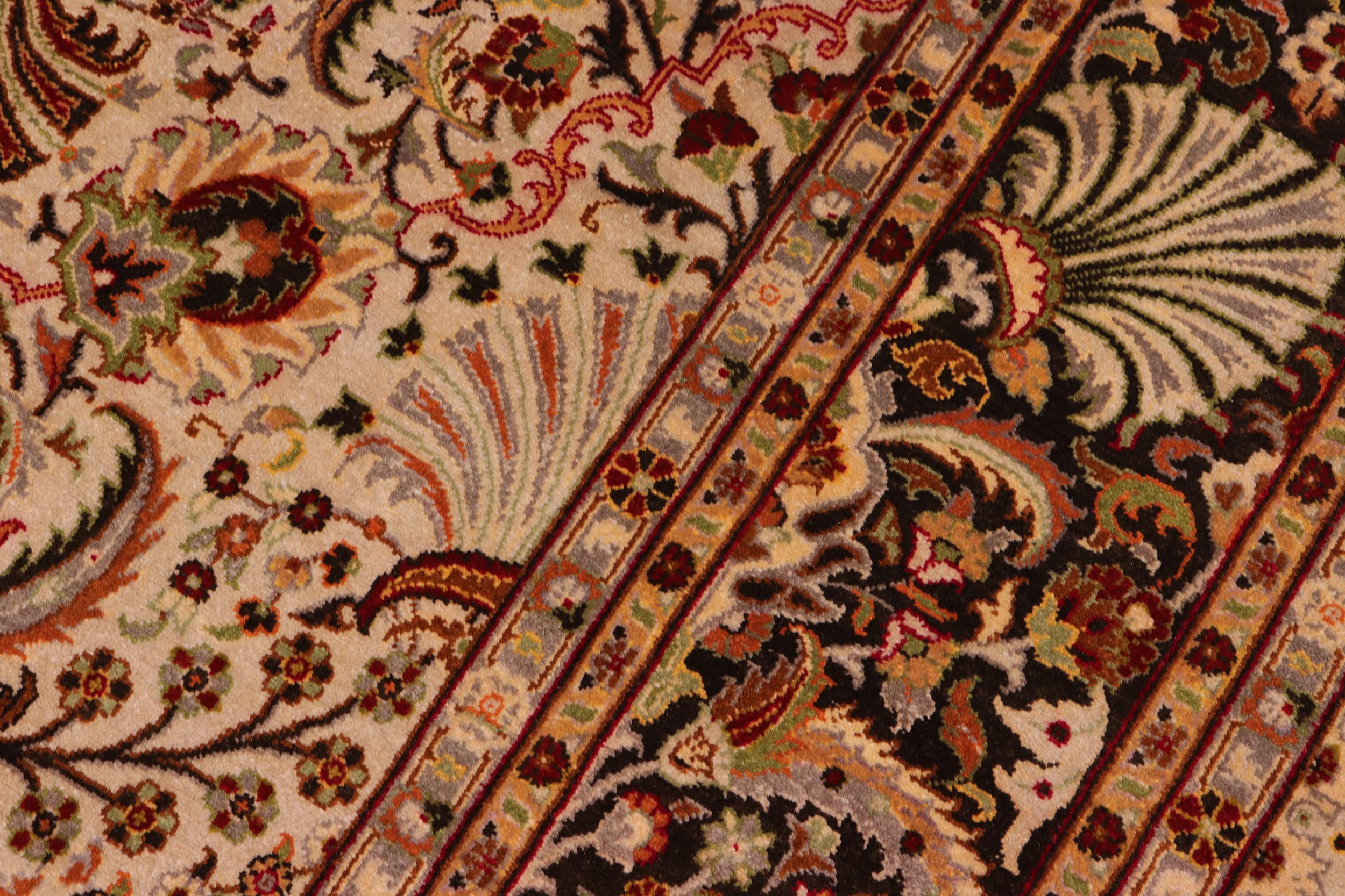 handmade Traditional Veg Dye Lt. Gray Dark Brown Hand Knotted RECTANGLE 100% WOOL area rug 8' x 10'
