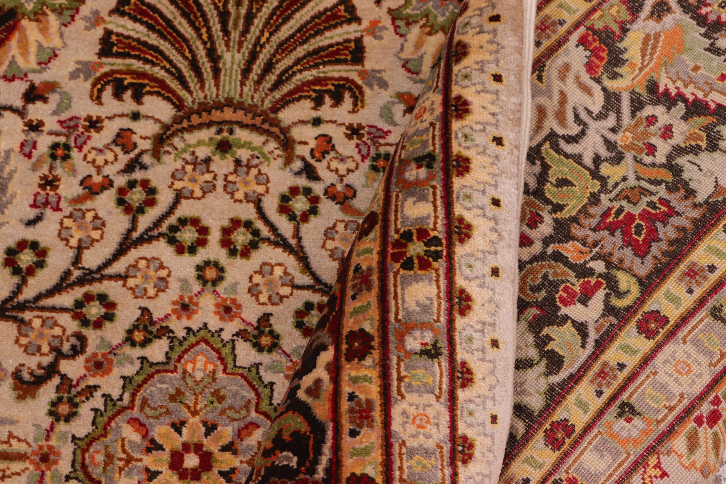 handmade Traditional Veg Dye Lt. Gray Dark Brown Hand Knotted RECTANGLE 100% WOOL area rug 8' x 10'