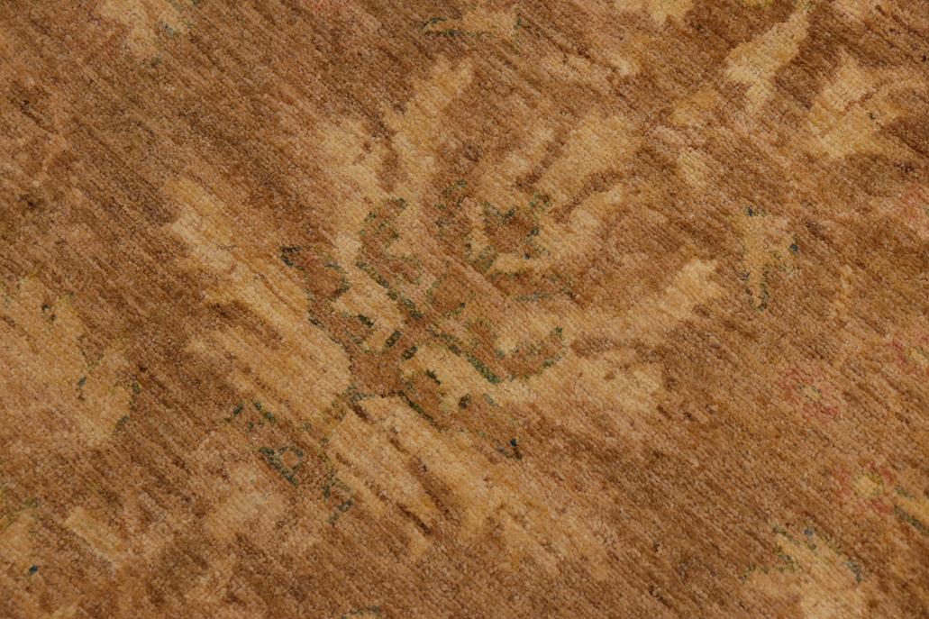 handmade Traditional Kafkaz Gold Tan Hand Knotted RECTANGLE 100% WOOL area rug 10 x 12