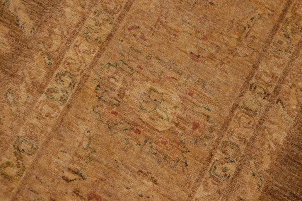 handmade Traditional Kafkaz Gold Tan Hand Knotted RECTANGLE 100% WOOL area rug 10 x 12