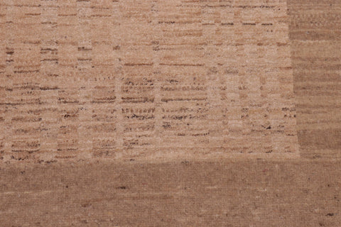 handmade Modern Gabbeh Tan Beige Hand Knotted RECTANGLE 100% WOOL area rug 6' x 9'