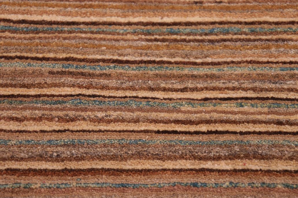 handmade Modern Gabbeh Multi Multi Hand Knotted RECTANGLE 100% WOOL area rug 6  x 9 