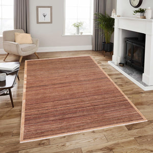 handmade Modern Gabbeh Tan Beige Hand Knotted RECTANGLE 100% WOOL area rug 6' x 9'